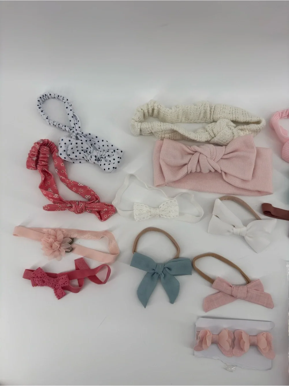 Carter's Mixed Pastel & Neutral Bow Headband Collection